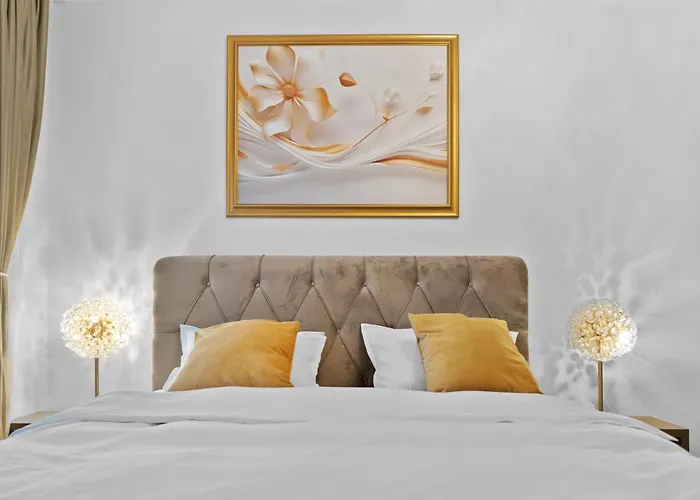 Appartement Stylish Gold Accents Boekarest