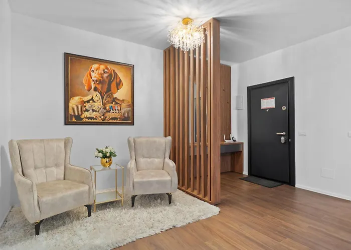 Appartement Stylish Gold Accents Boekarest
