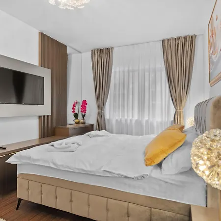 Stylish Gold Accents Bucharest