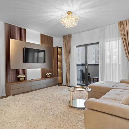 Apartment Stylish Gold Accents *