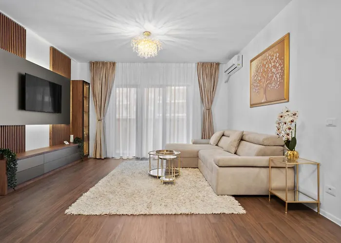 Stylish Gold Accents Bucharest